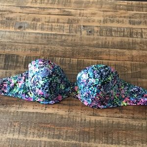 Strapless Victoria secret Bikini top